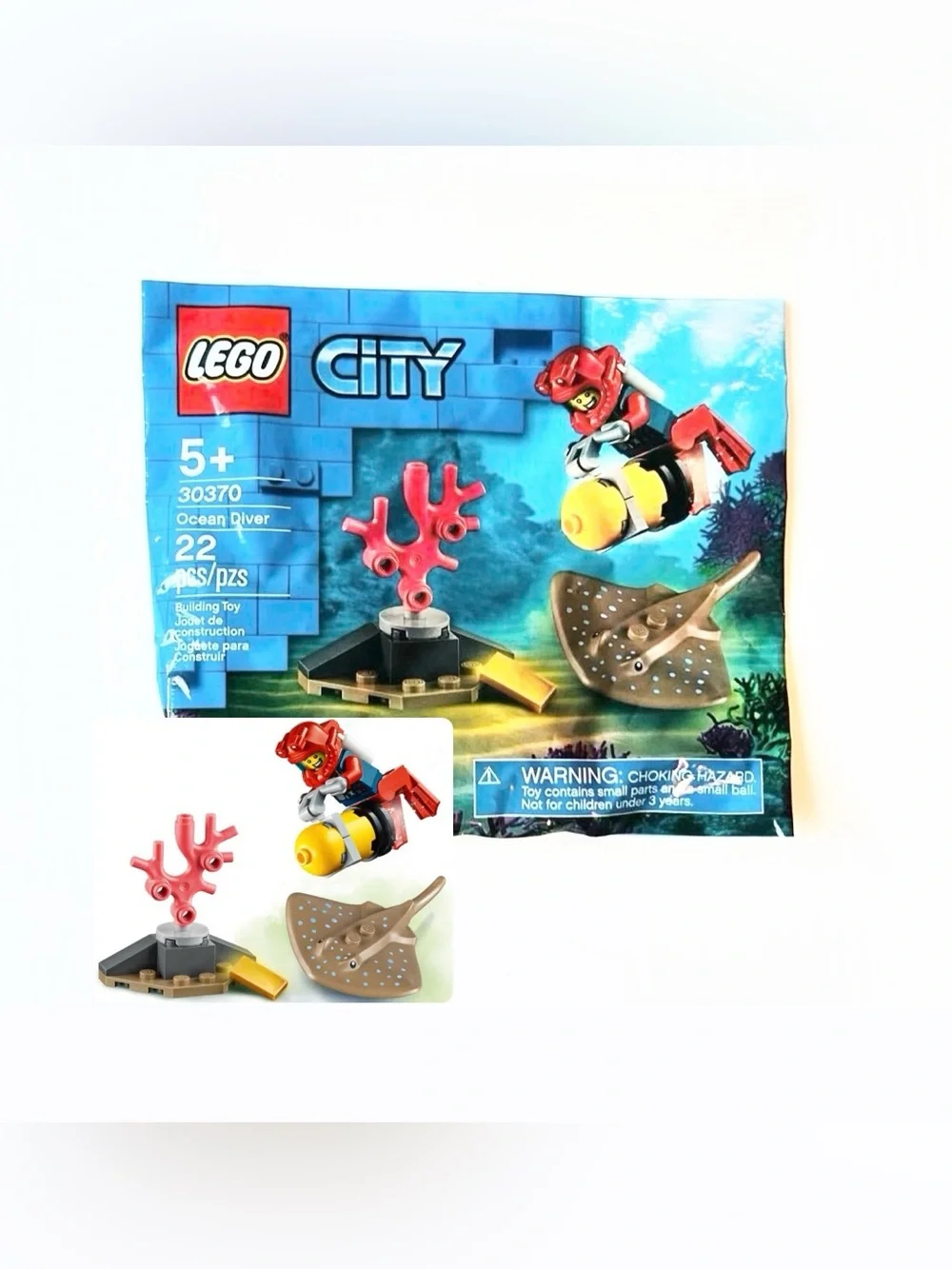 LEGO City Ocean Diver 30370 Polybag (Retired)